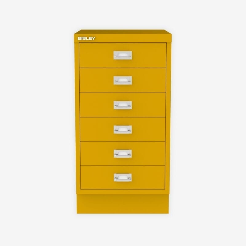 Our Bisley 5-Drawer Cabinet comes in so many fun colors! It's perfect in a  craftroom or office.
