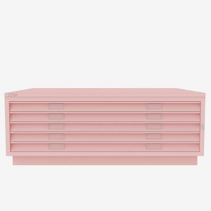 Bisley 5-Drawer Cabinet Blush Pink - Yahoo Shopping